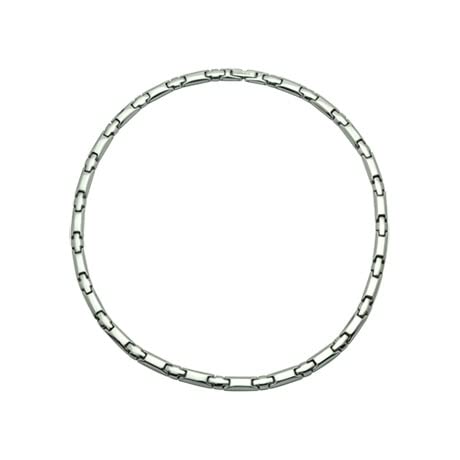 Amazon.co.jp: Dr.+BK ゲルマニウムネックレス NS001TS3（シルバー) (L